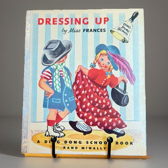 VTG Children Book DRESSING UP by Miss Frances Ding Dong School 1st Edition 1953 - Picture 1 of 9